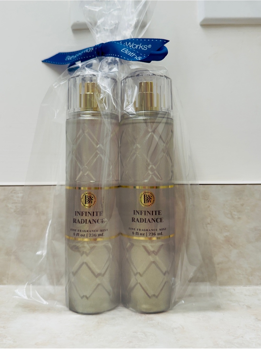 NWTBath & Body Works Infinite Radiance Fine Fragrance Mist Spray Set of 2